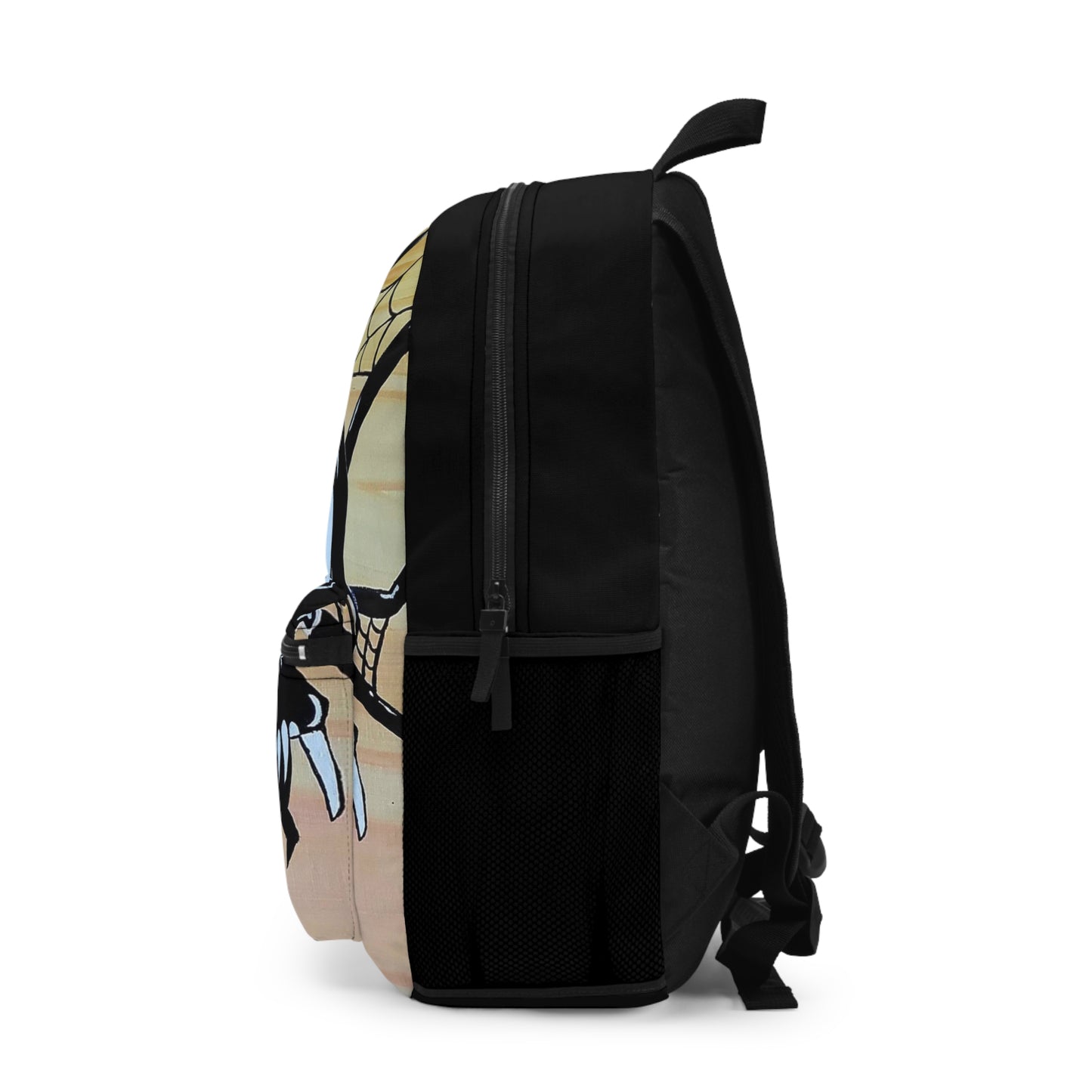 Spike Backpack (Peculiar Paintings Collection) BLACK