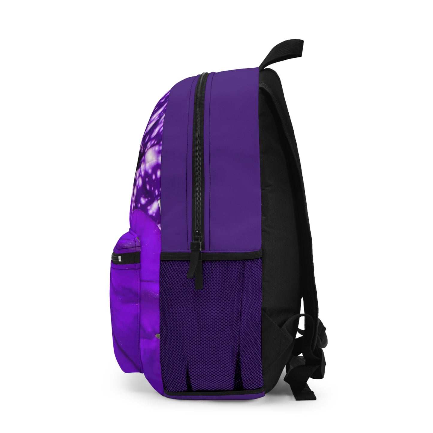 Purple Flower Backpack (Custom Creations By Catelyn) PURPLE