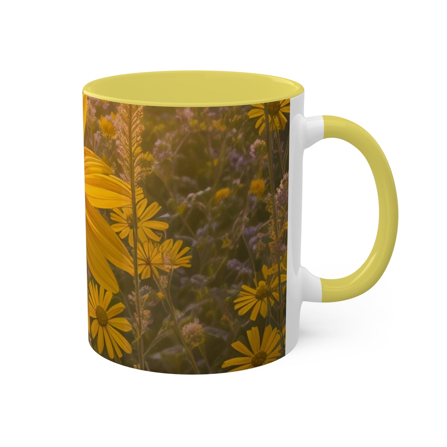 Narrow leaf Mug, 11oz (SP Photography Collection)YELLOW