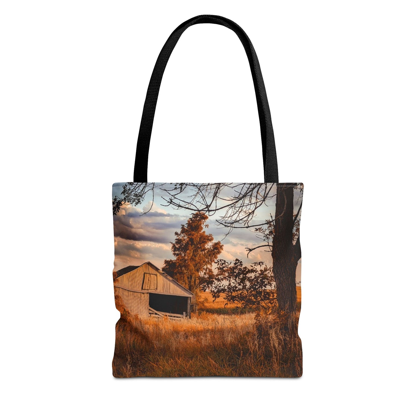 Golden Barn Tote Bag (SP Photography Collection) GRAY