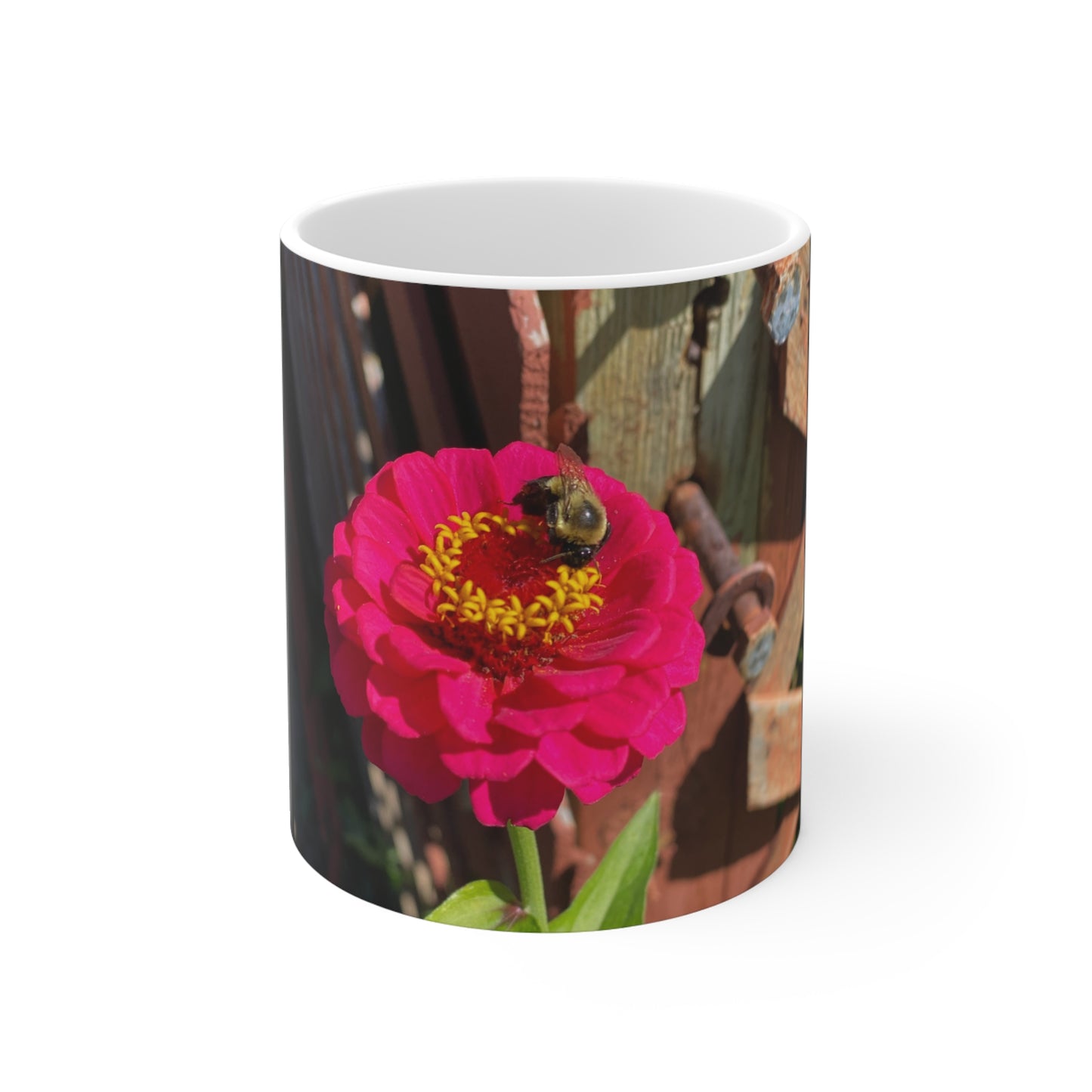 Bumble Bee Mug 11oz (Custom Creations By Catelyn) BLACK