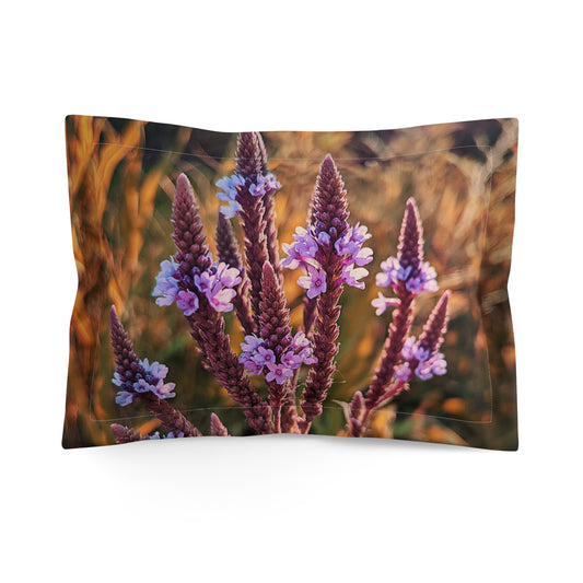 Purple Field Microfiber Pillow Sham (SP Photography Collection)