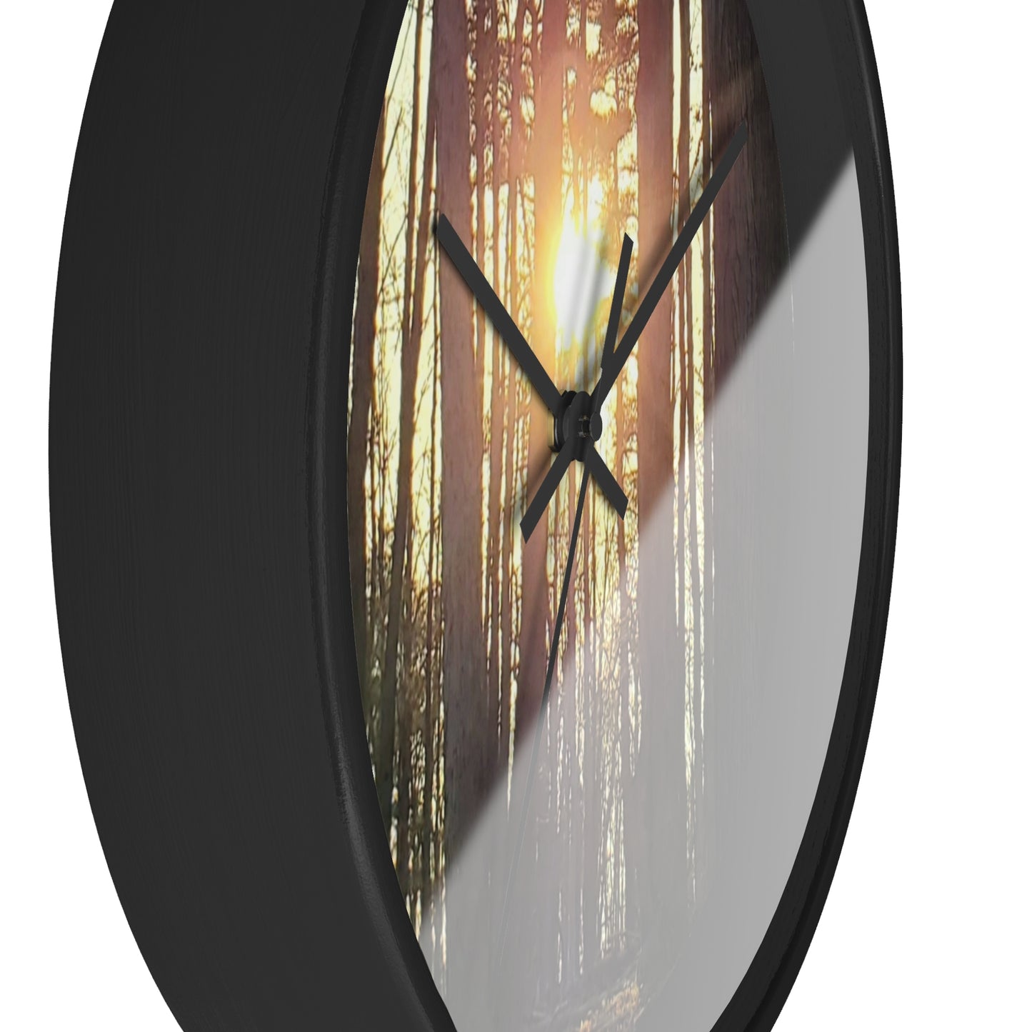 Into the woods Wall Clock (Enchanted Exposures By Tammy Lyne)