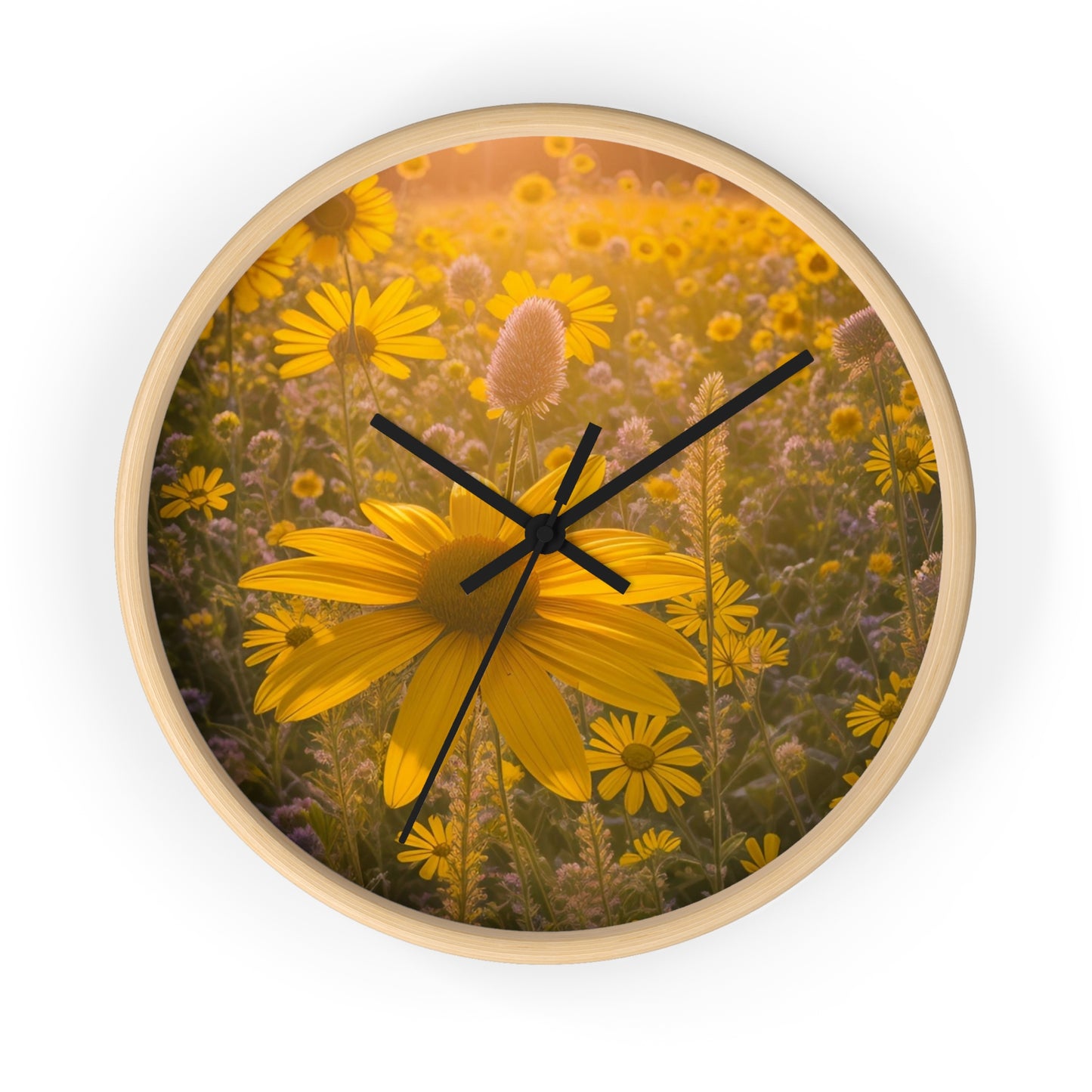 Narrow leaf Wall Clock (SP Photography Collection)