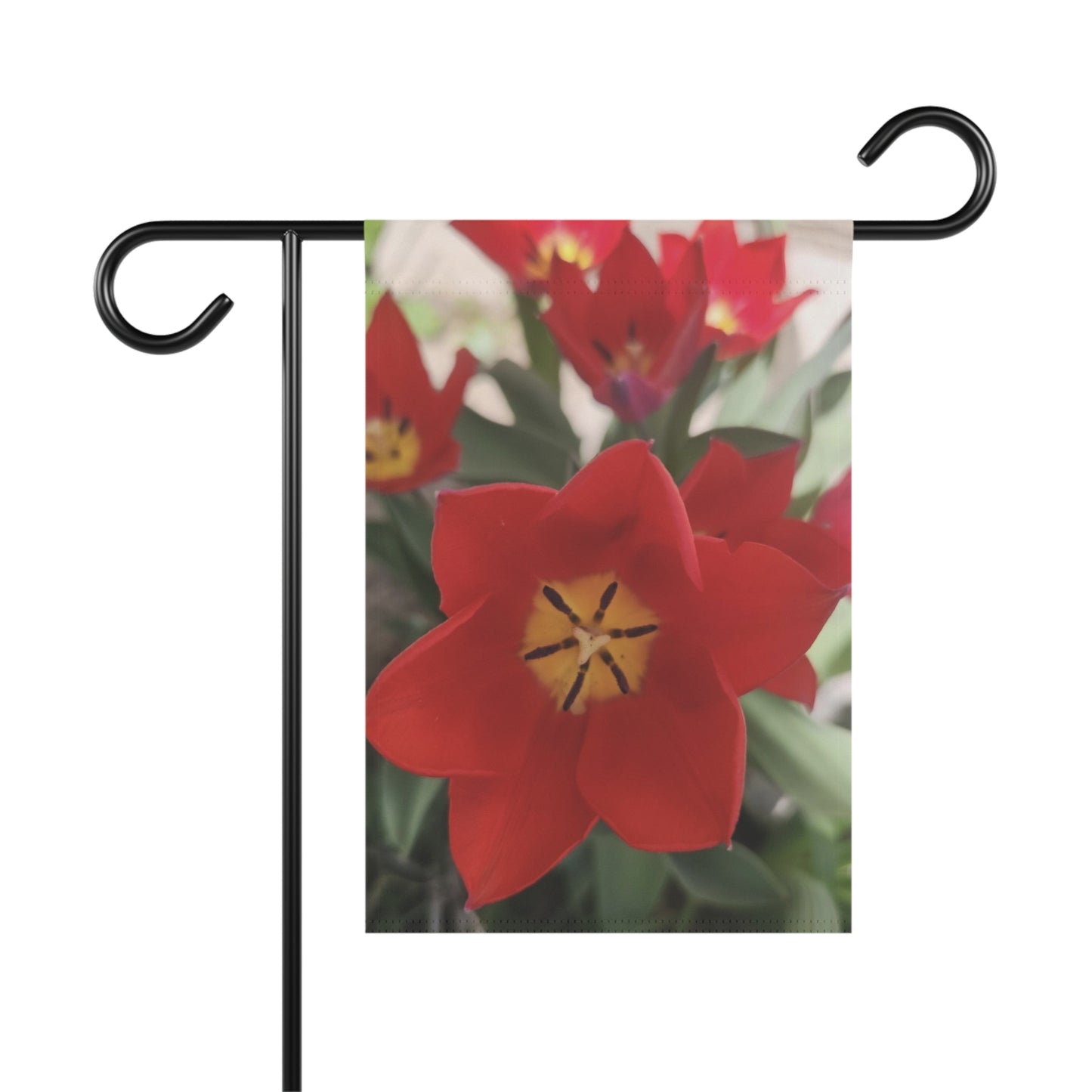 Tulips Garden & House Banner (B & J Collections(Pole not included)