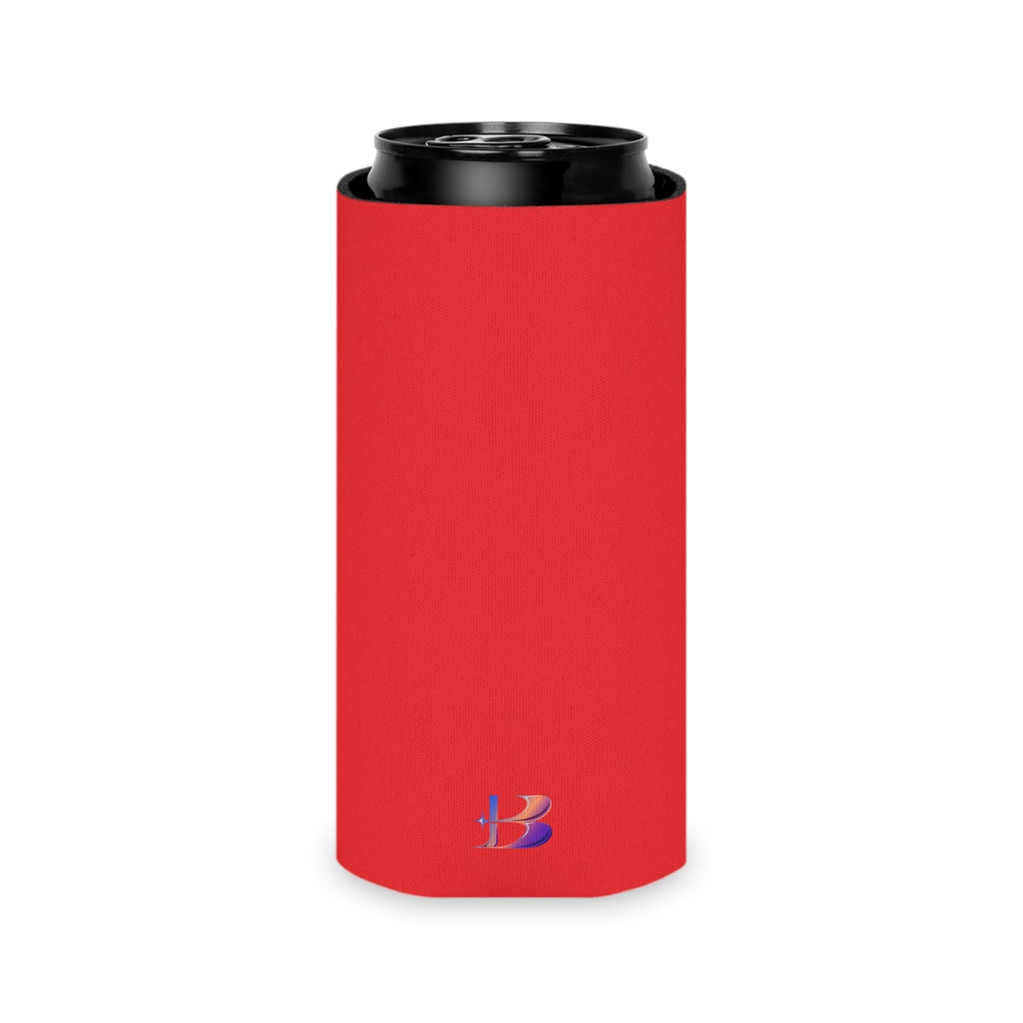 Red Rose Slim Can Cooler Sleeve (SP Photography Collection) RED