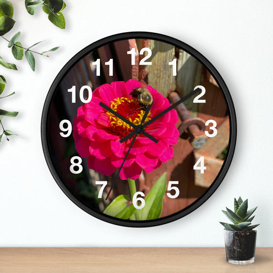 Bumble Bee Wall Clock (Custom Creations By Catelyn)