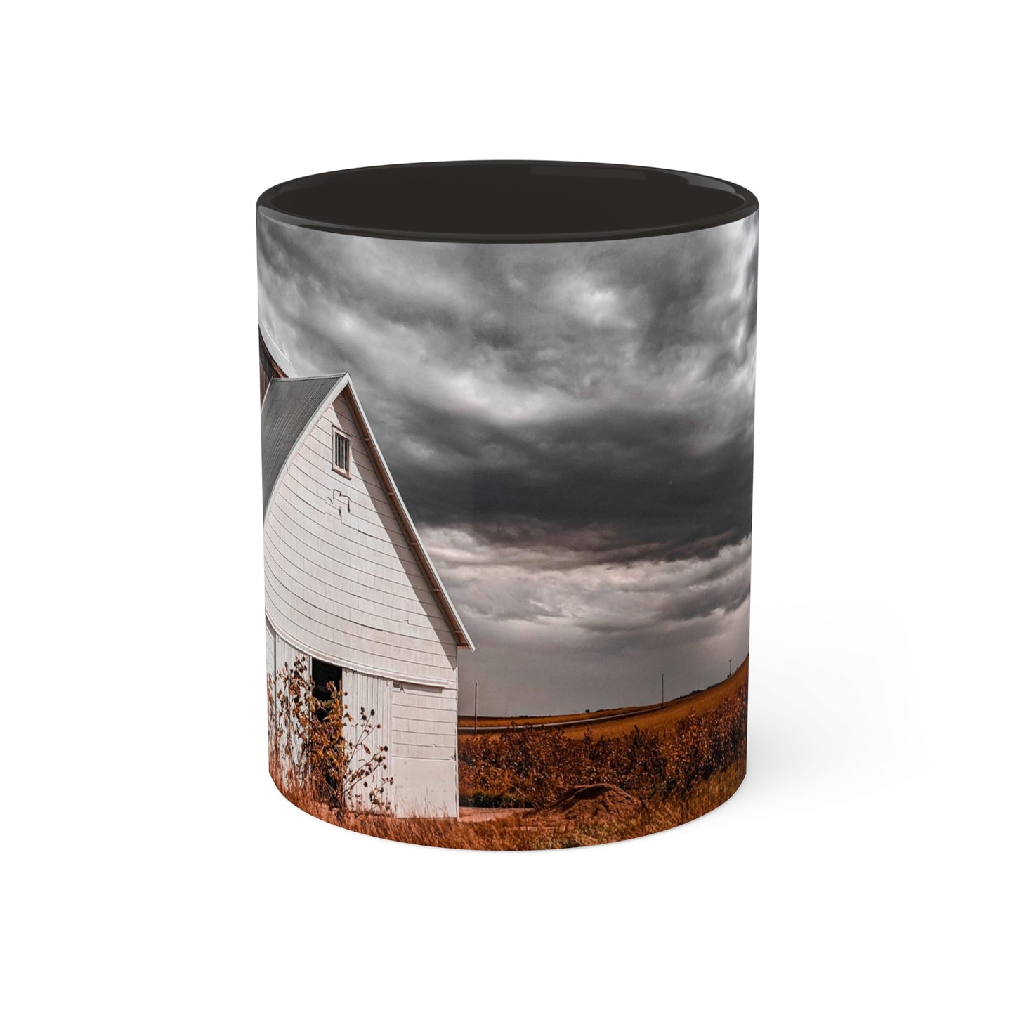 Field Barn Mug, 11oz (SP Photography Collection) BLACK