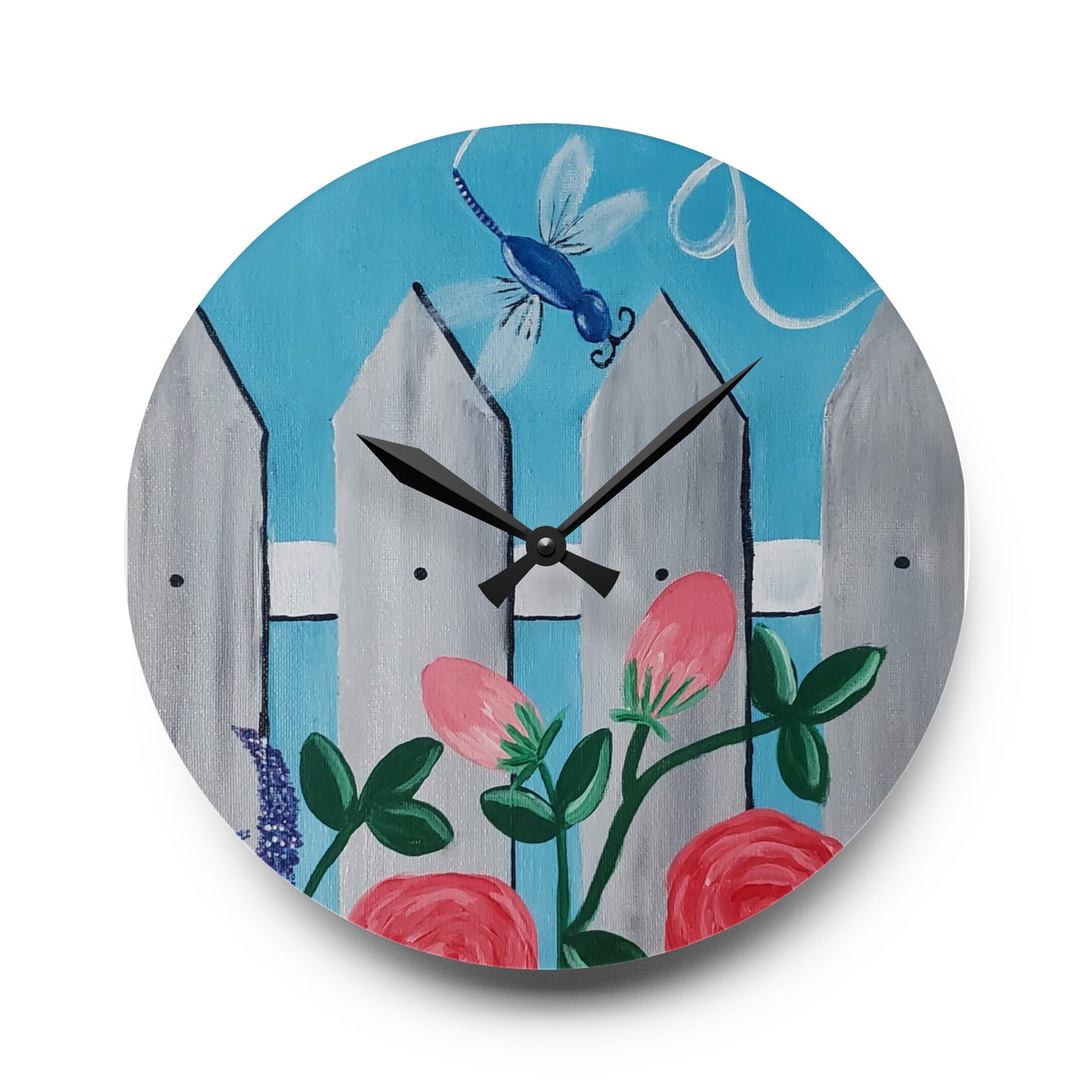 Spring is in the air Acrylic Wall Clock (Brookson Collection)