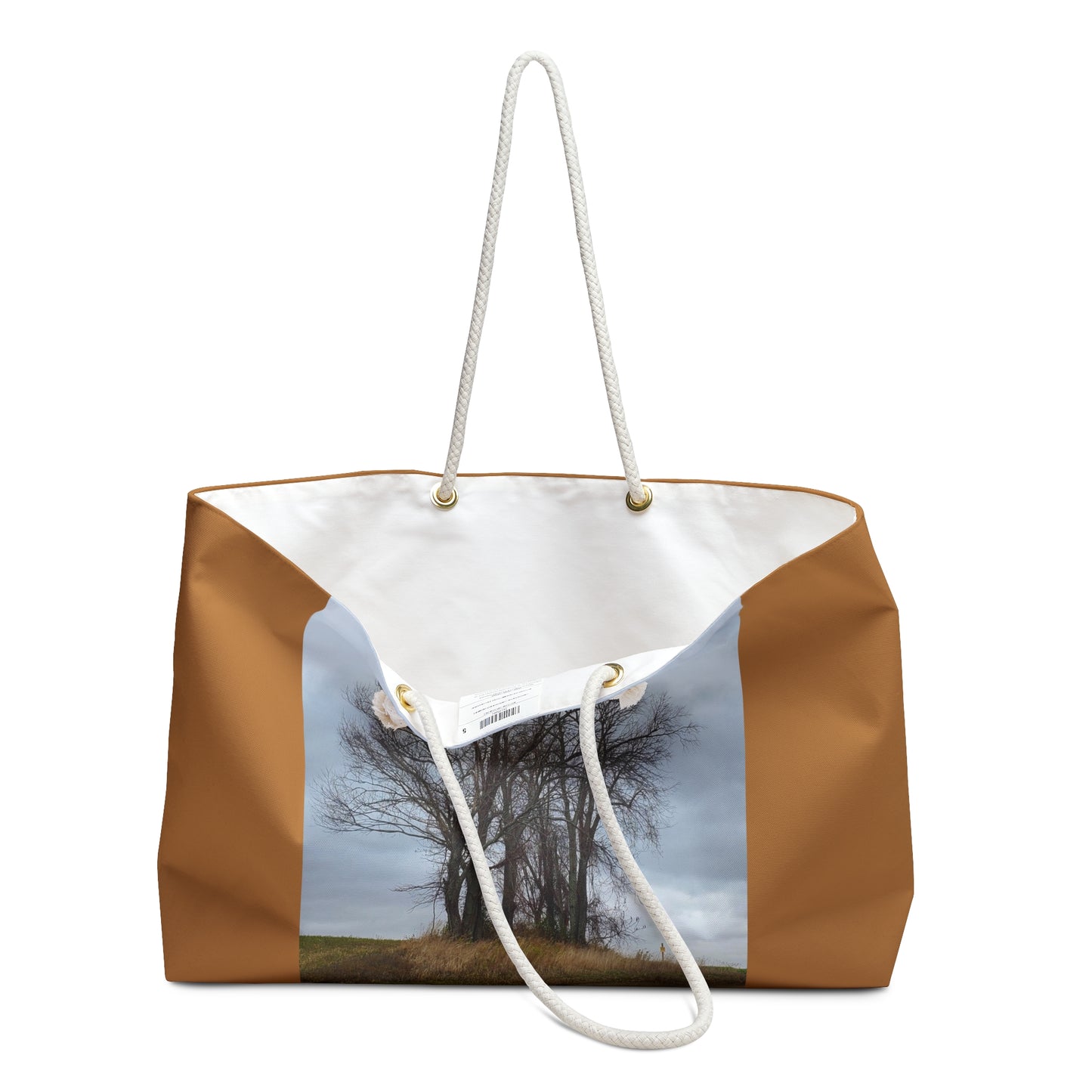 Country Tree Weekender Bag (B & J Collections) BROWN