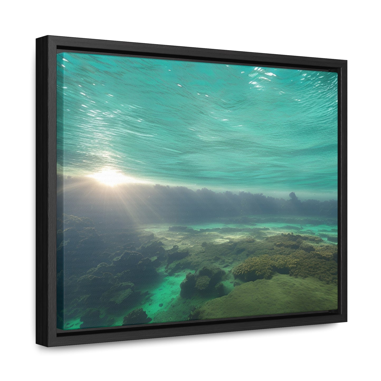 Under The Sea Black Horizontal Frame (SP Photography Collection)