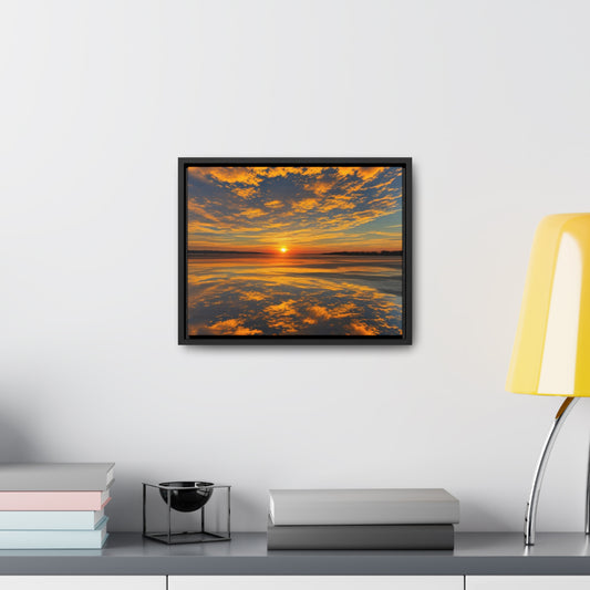 Orange Skies Canvas, Horizontal (Sp Photography Collection)