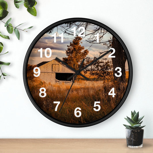 Golden Barn Clock (SP Photography Collection)