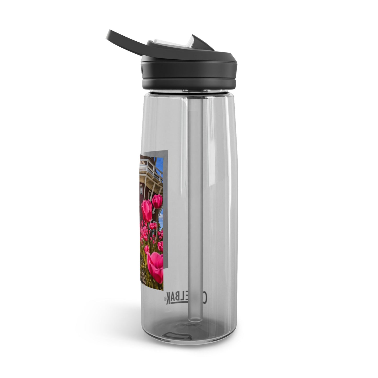 Windmill Pink Tulip CamelBak Eddy®  Water Bottle, 25oz (SP Photography Collection)