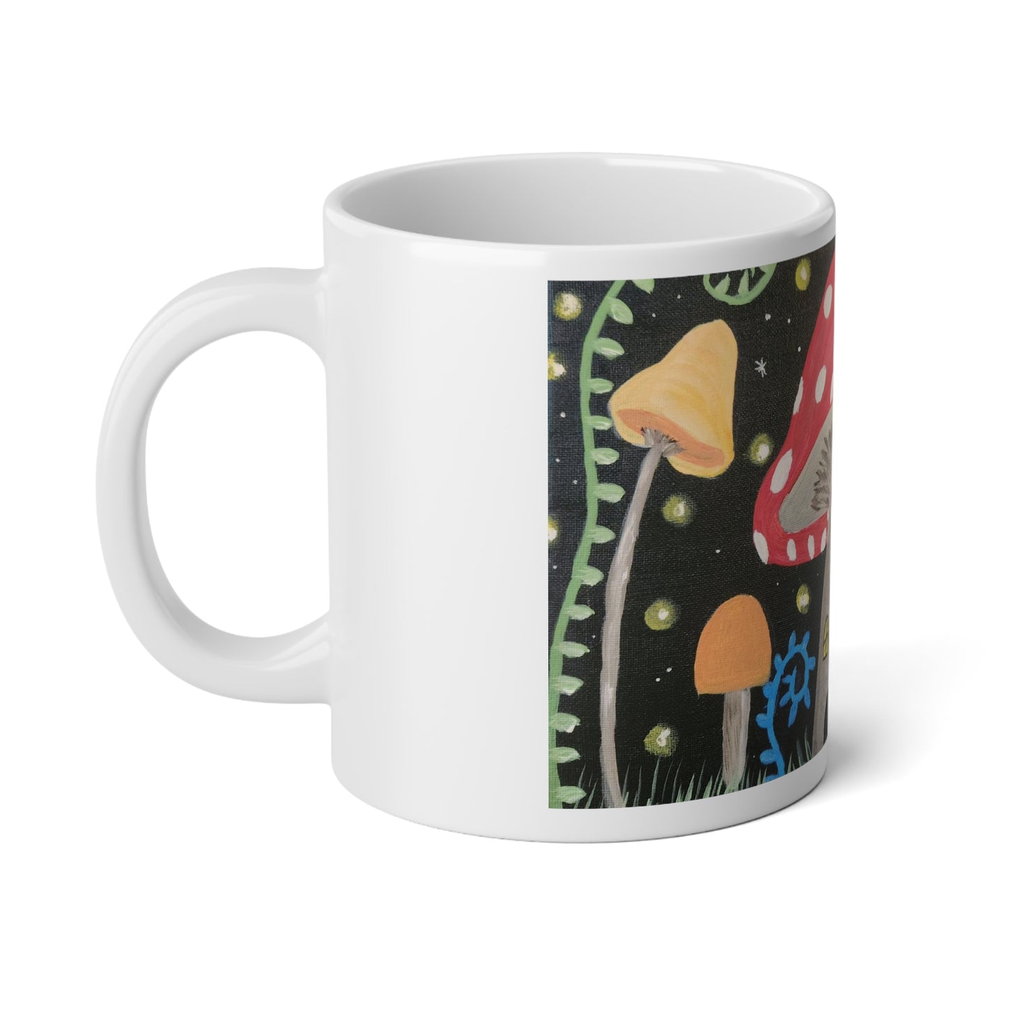 Magical Mushrooms Jumbo Mug, 20oz (Brookson Collection)