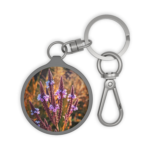 Purple Fields Key Ring (SP Photography Collection)