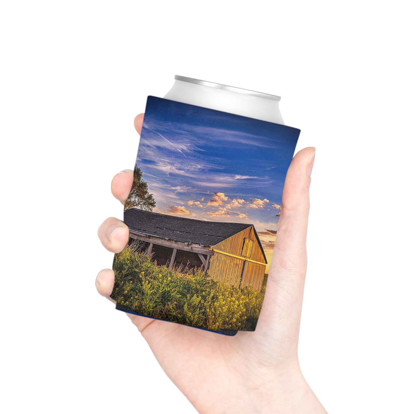 Beautiful Barn Can Cooler (SP Photography Collection) BLUE