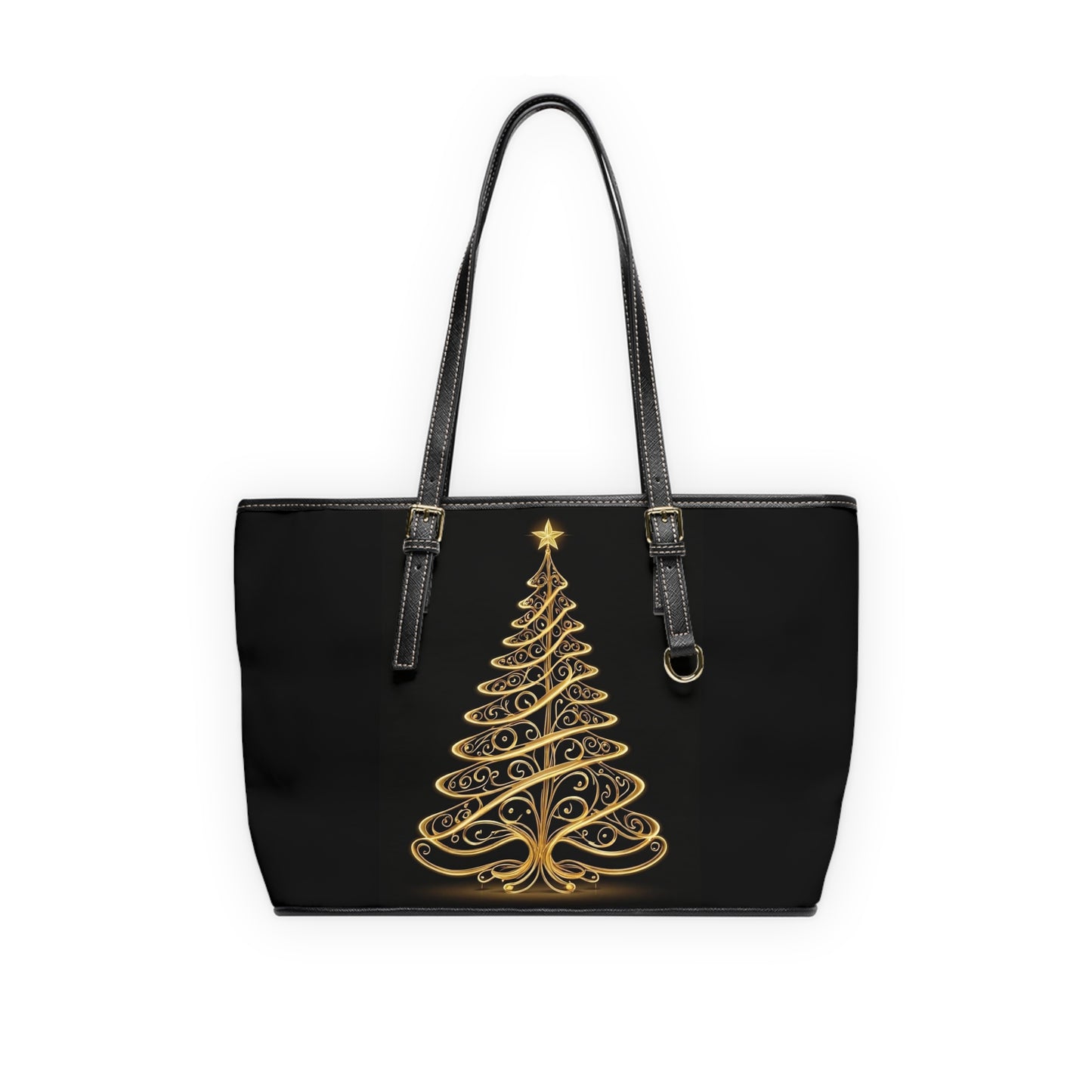 Golden Tree Leather Shoulder Bag (ai B & J Collections)