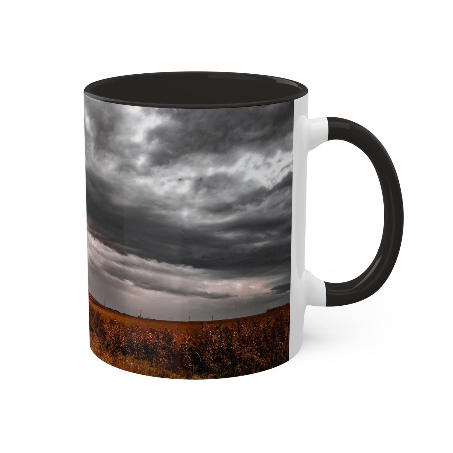 Field Barn Mug, 11oz (SP Photography Collection) BLACK