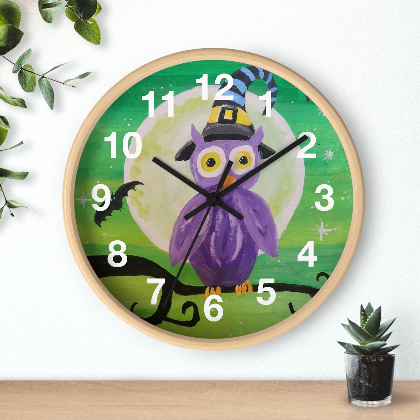 Night Owl Wall Clock (Brookson Collection)