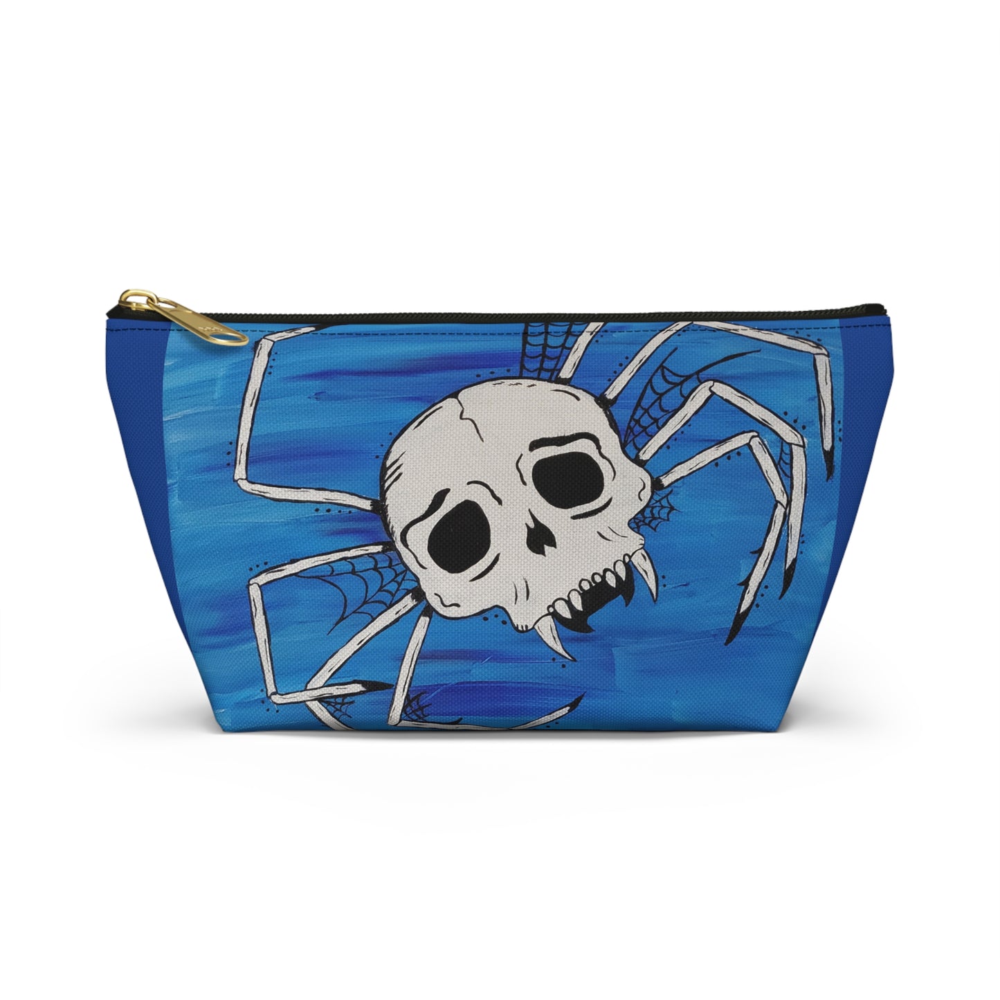 Mikey Pouch w T-bottom (Peculiar Paintings Collection) NAVY