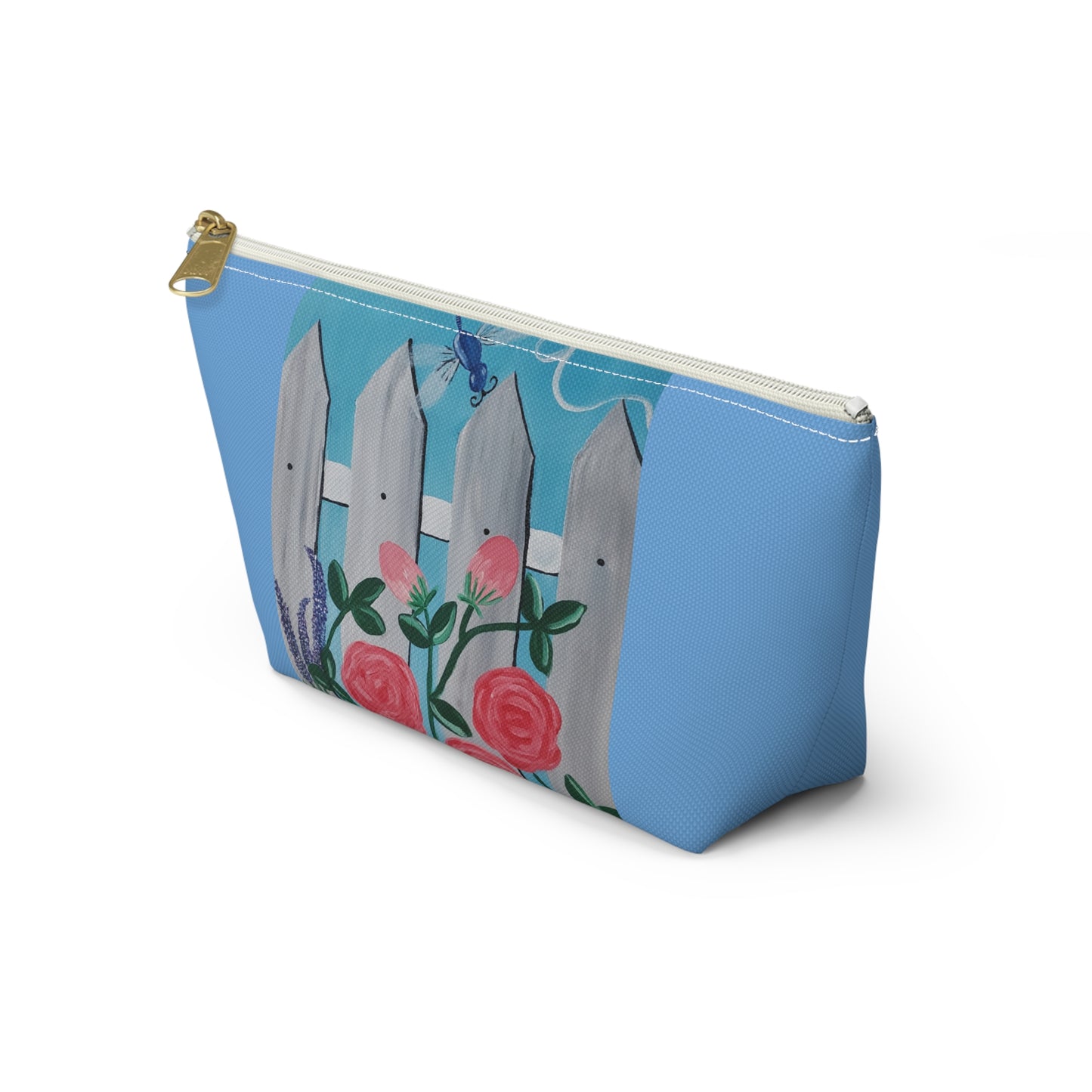 Spring is in the air Pouch w T-bottom (Brookson Collection) BLUE