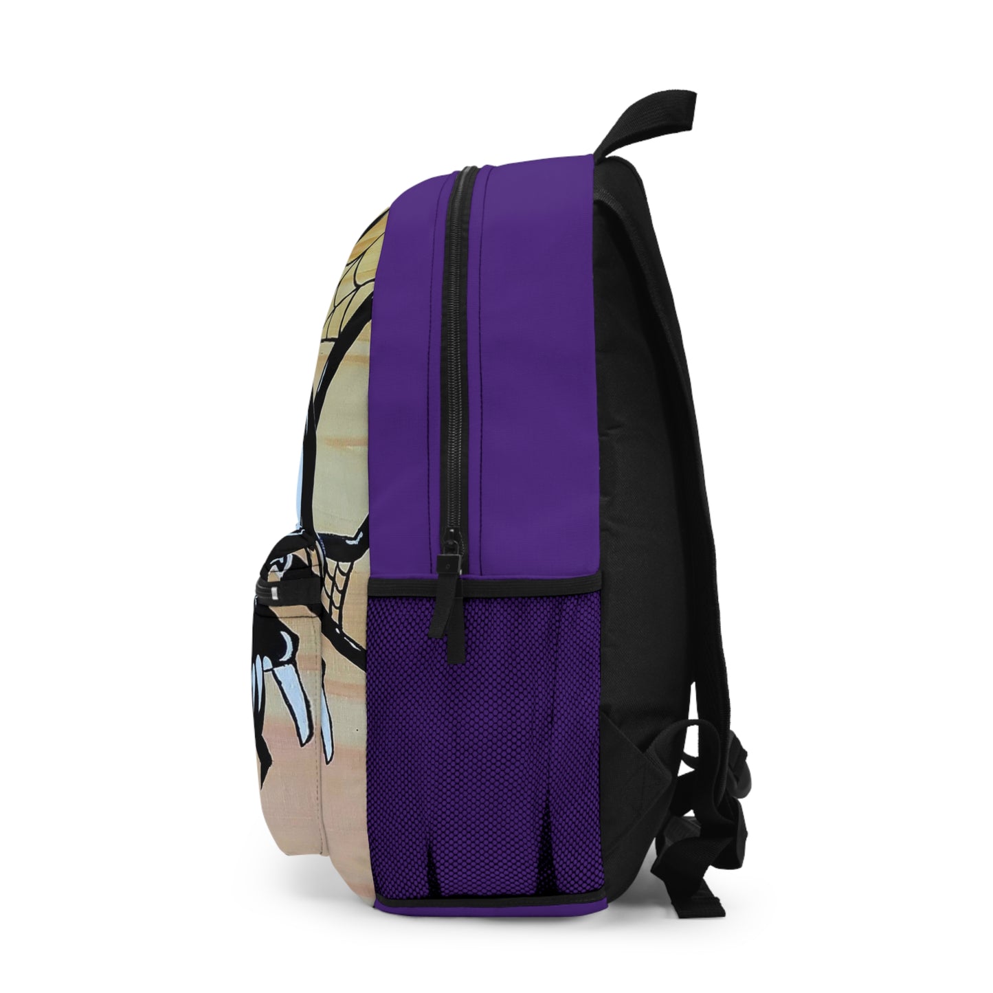 Spike Backpack (Peculiar Paintings Collection) PURPLE