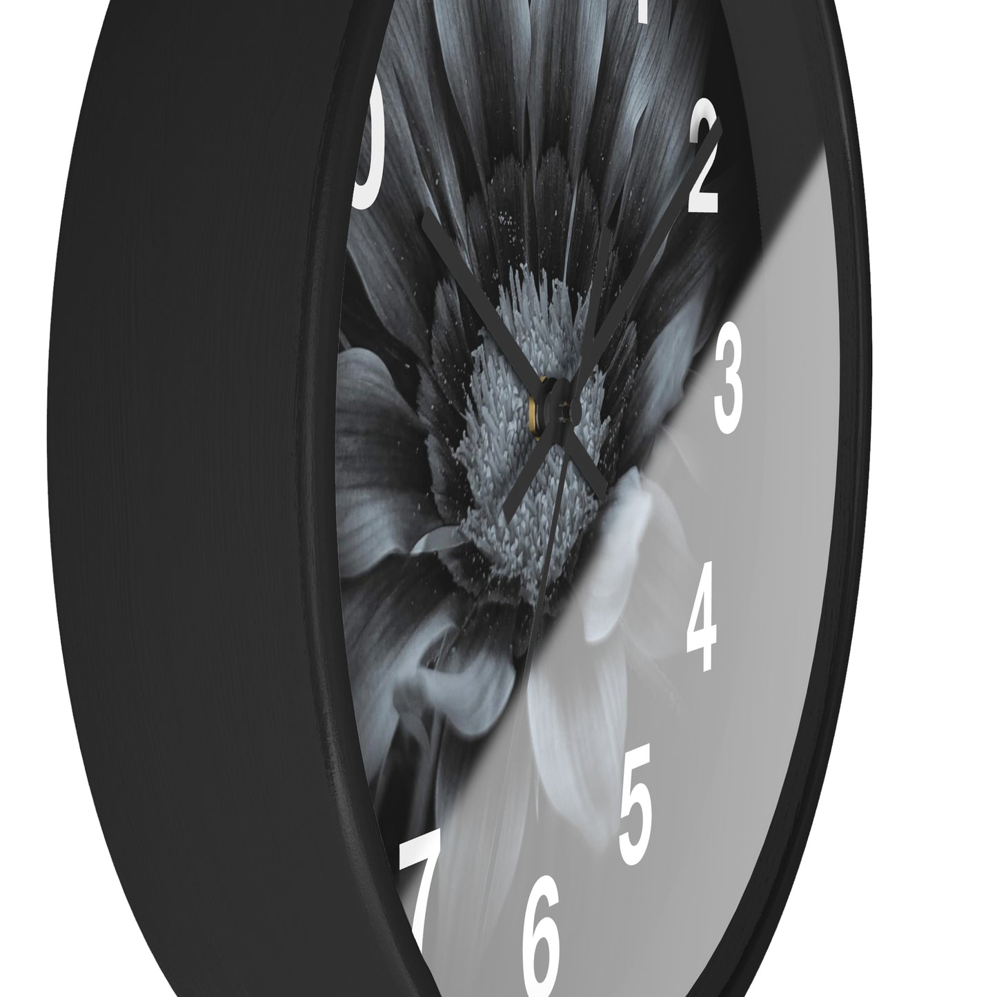 Midnight Bloom Wall Clock (SP Photography Collection)