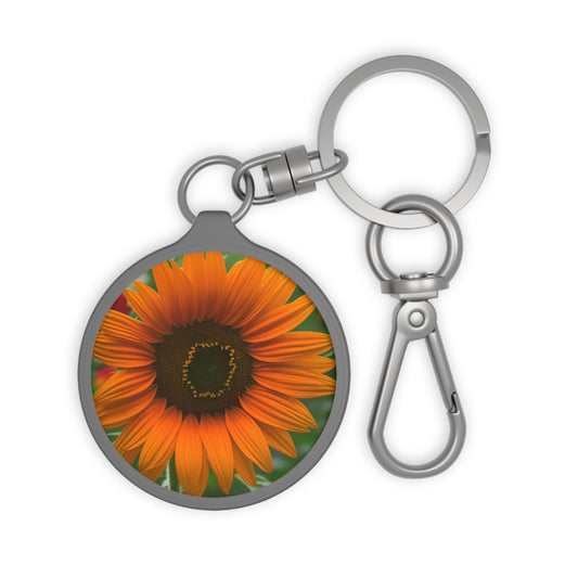 Orange Sunflower Key Ring (SP Photography Collection)