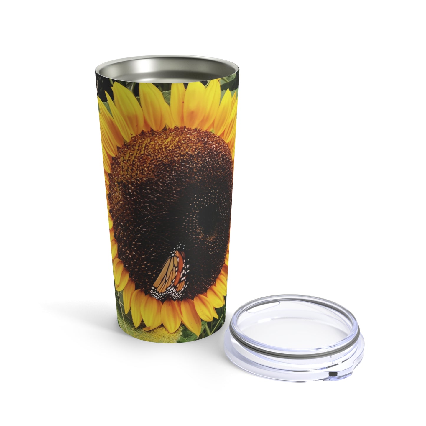 Bright Sunflower Tumbler 20oz (Enchanted Exposures By Tammy Lyne)