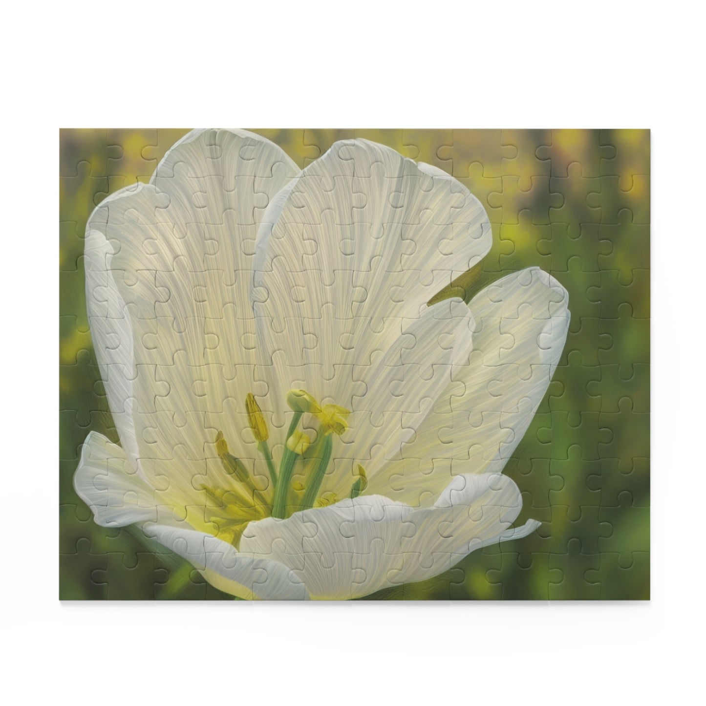 White Tulip Puzzle (SP Photography Collection) (120, 252, 500-Piece)