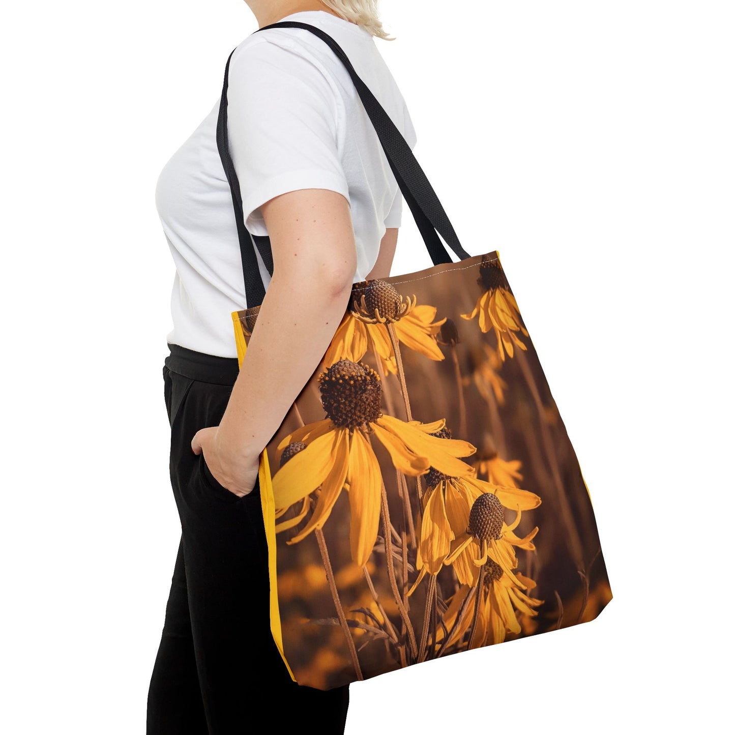 Narrow Leaf Tote Bag (SP Photography Collection) YELLOW