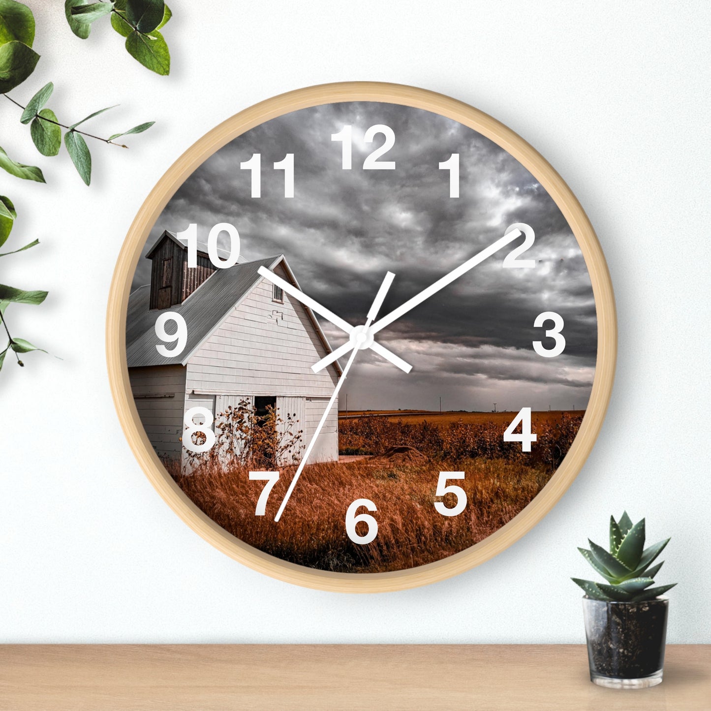 Field Barn Wall Clock (SP Photography Collection)