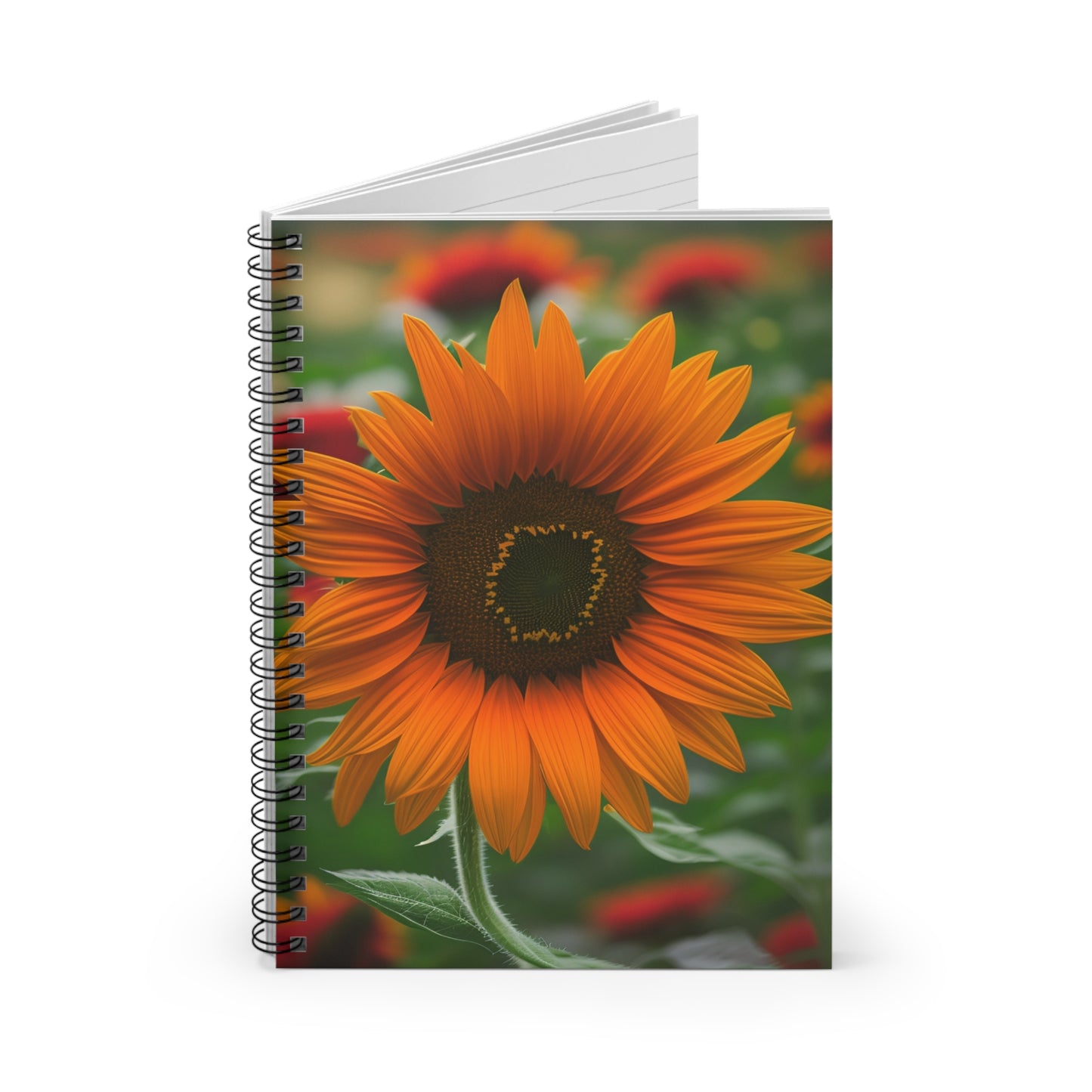 Orange Sunflower Spiral Notebook( SP Photography Collection)