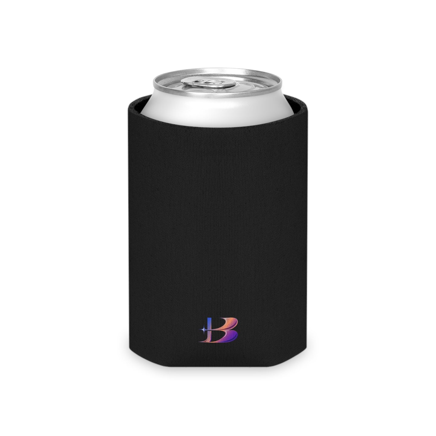 Windmill Tulips Regular Can Cooler (SP Photography Collection) BLACK