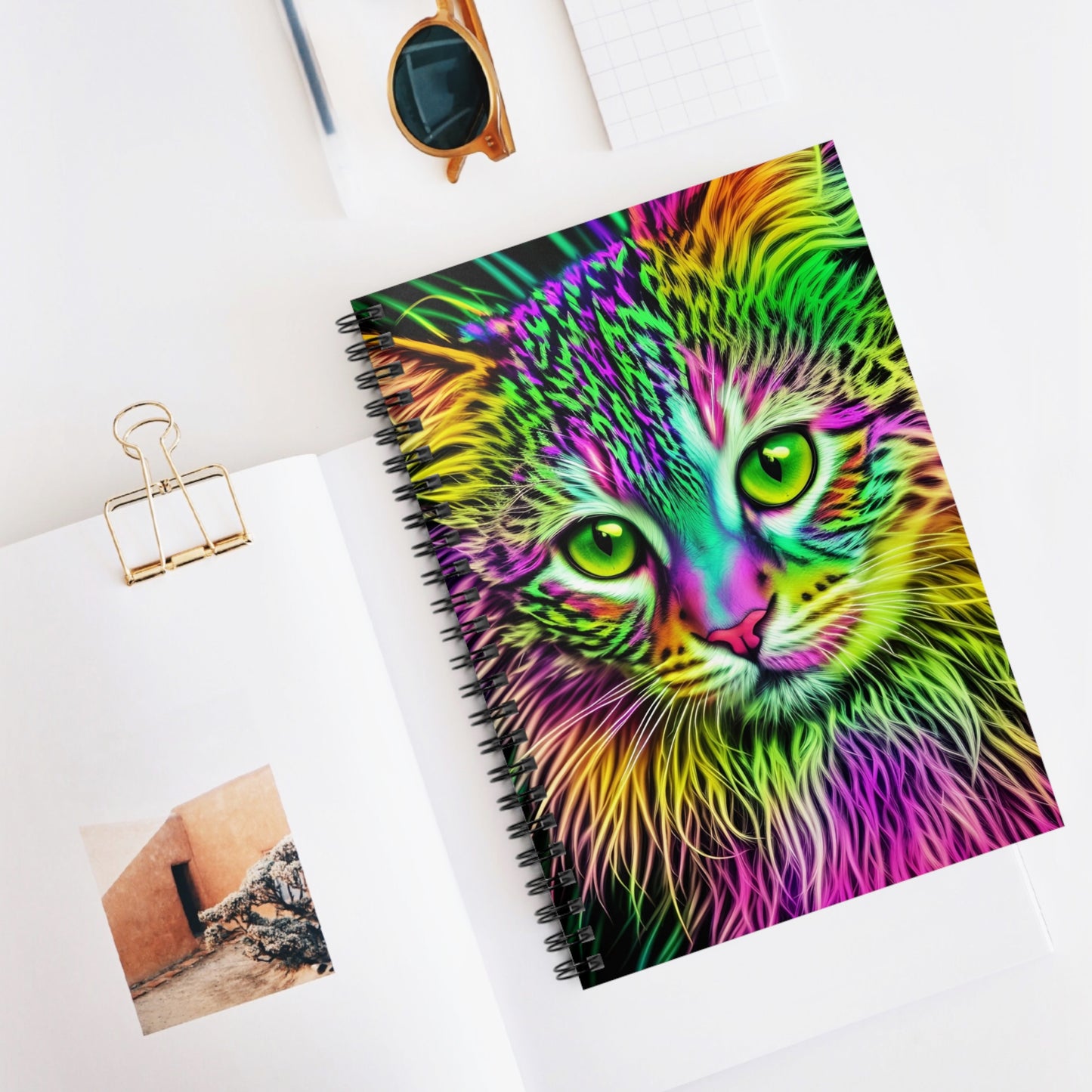 Colorful Kitty Spiral Notebook(SP Photography Collection)