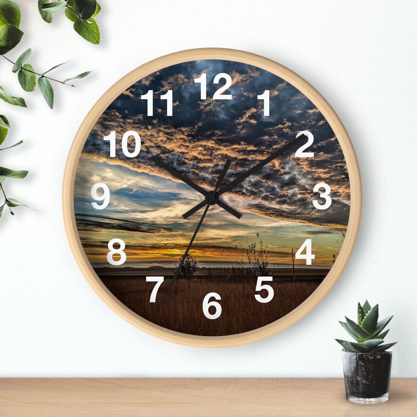 Sandy Skies Clock (SP Photography Collection)