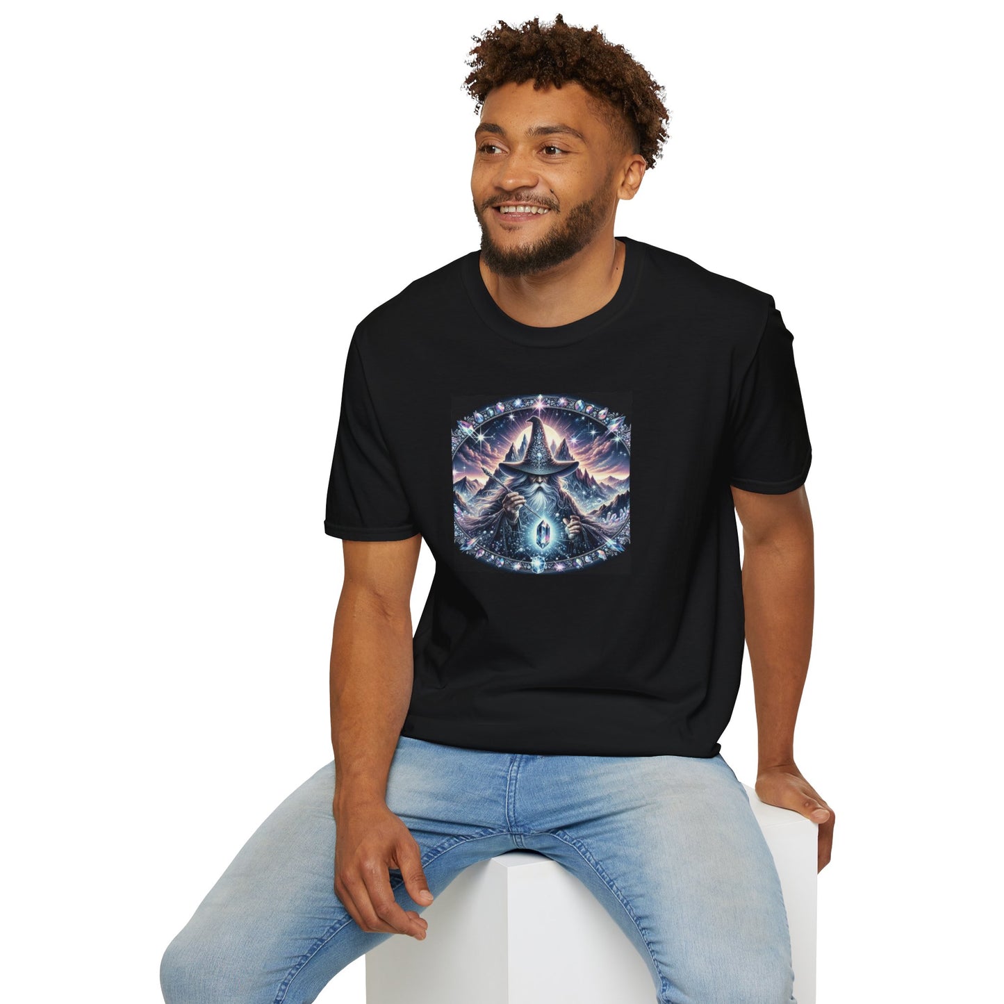 Wizard Unisex Soft-style T-Shirt (aiB & J Collections)