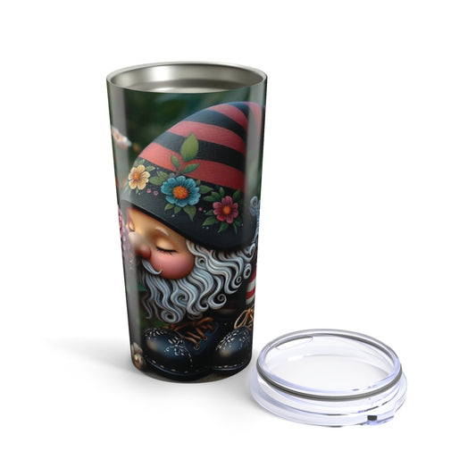 Flower Gnome Tumbler 20oz (aiB & J Collections)