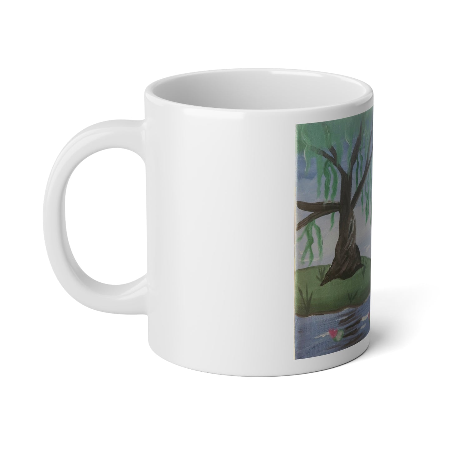 Over The Bridge Jumbo Mug, 20oz (Brookson Collection)