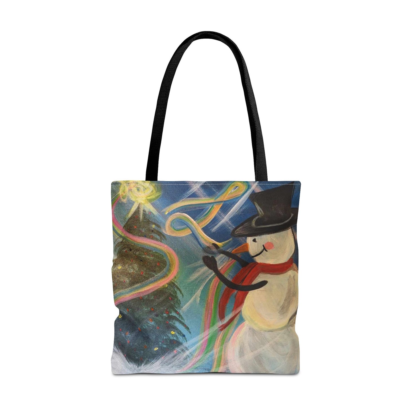 Snowman Magic Tote Bag (Savor The Moment Collection) NAVY