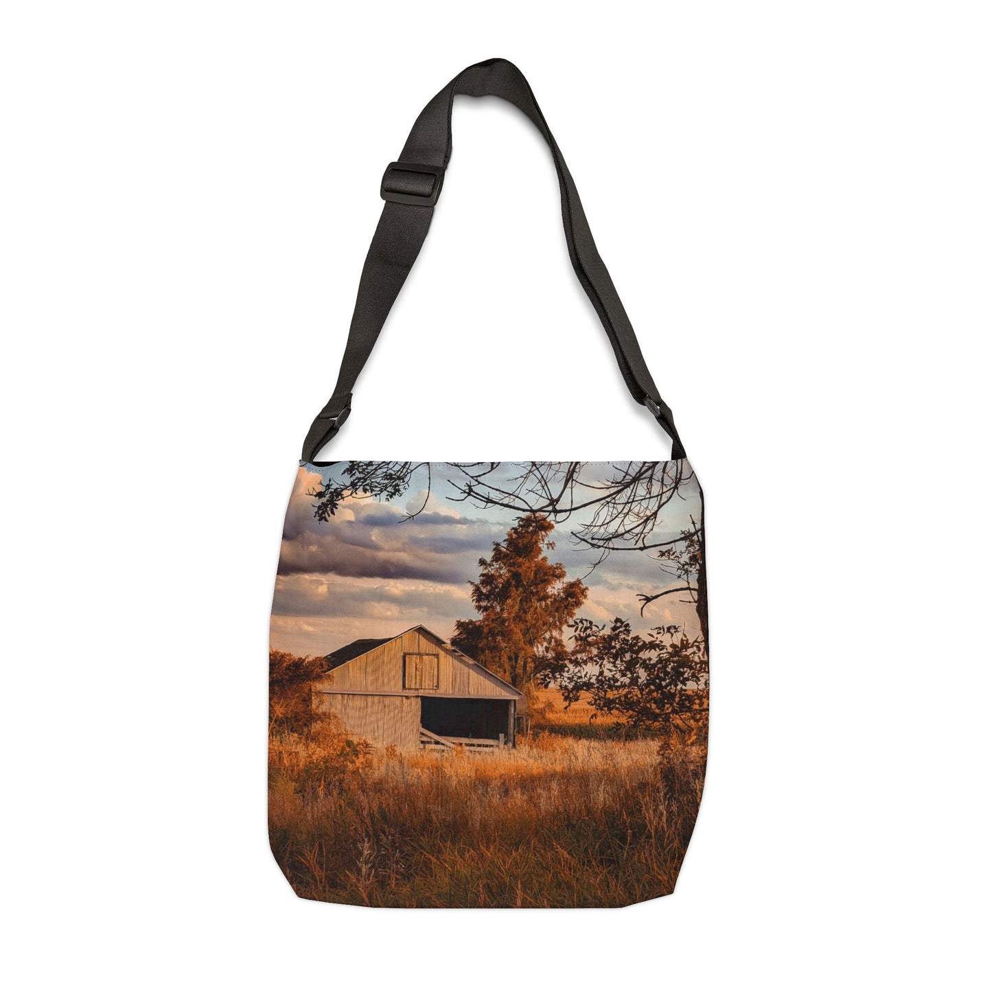 Golden Barn Adjustable Tote Bag (SP Photography Collection) BLACK