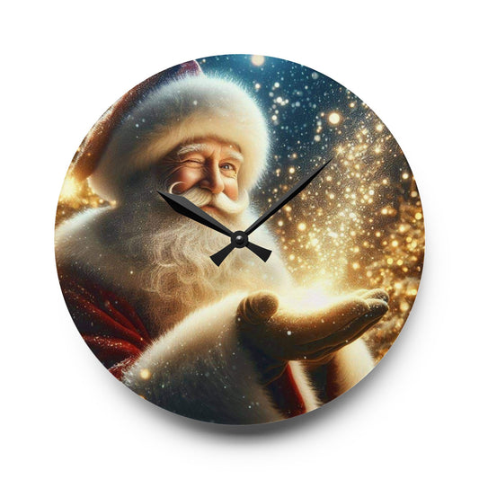 Santa Magic Wall Clock (ai B & J Collections)