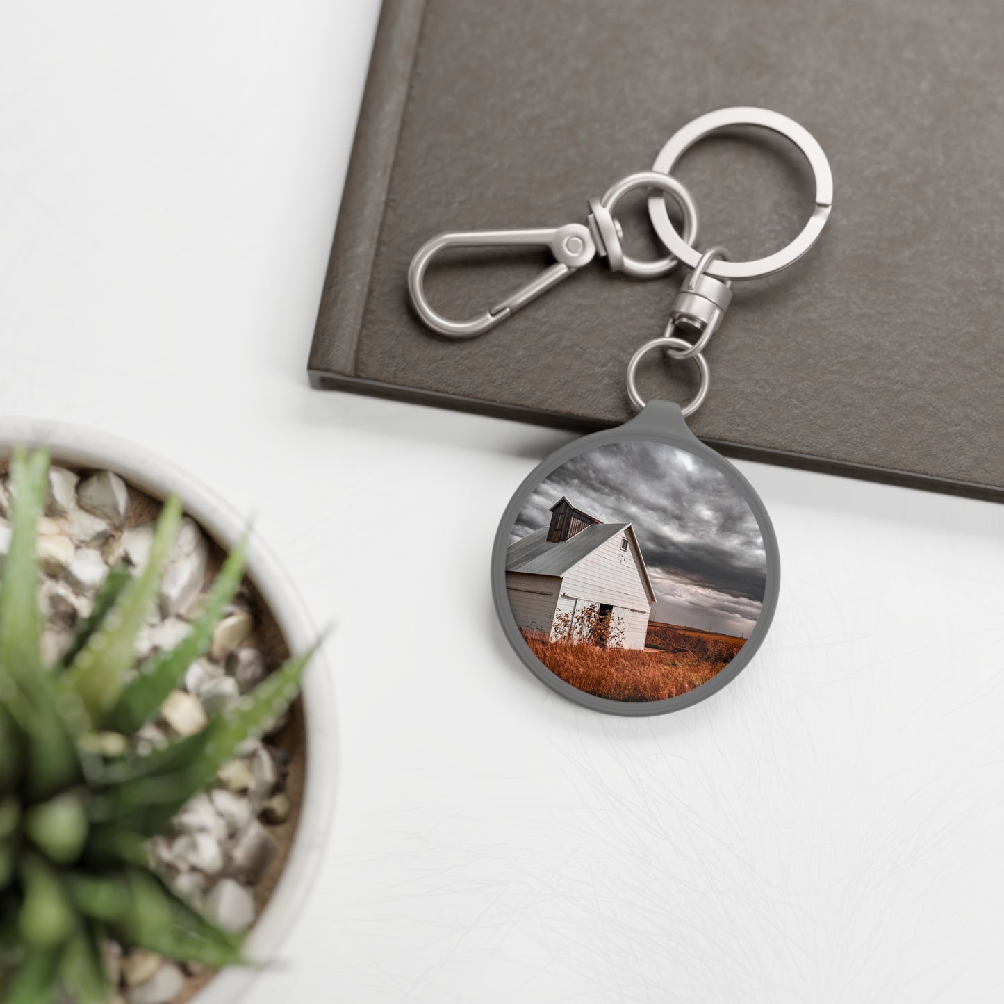 Field Barn Key Ring (SP Photography Collection)