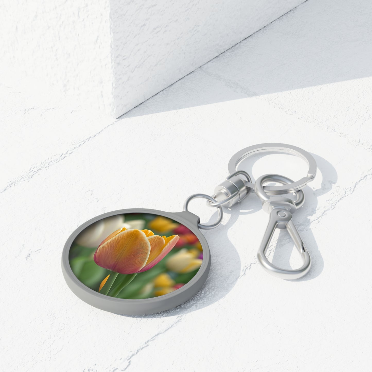 Orange Tulip Key ring (SP Photography Collection)