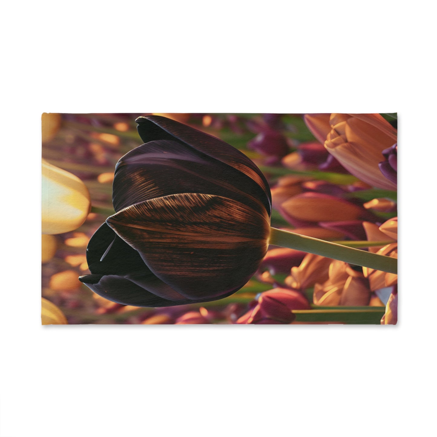 Purple Tulips Hand Towel (SP Photography Collection)