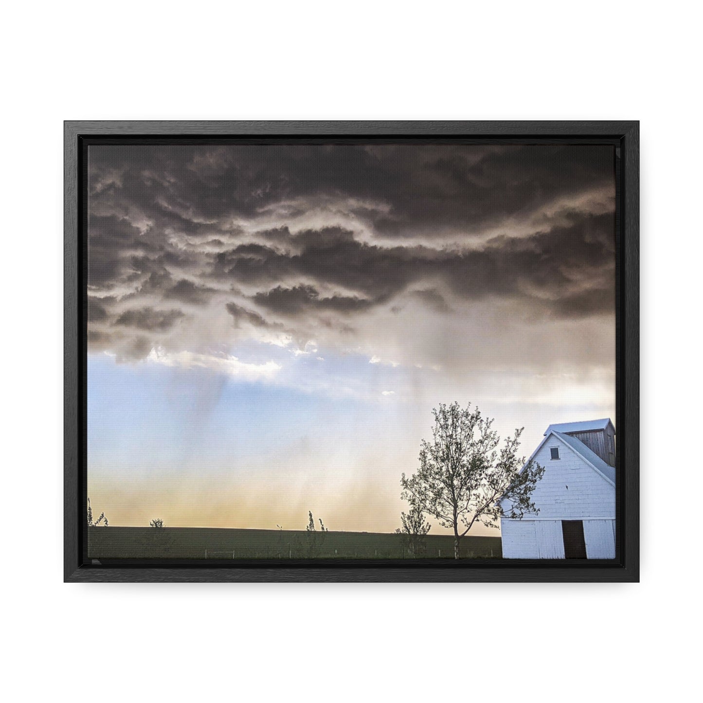 Cloudy Barn Canvas, Horizontal (SP Photography Collection)