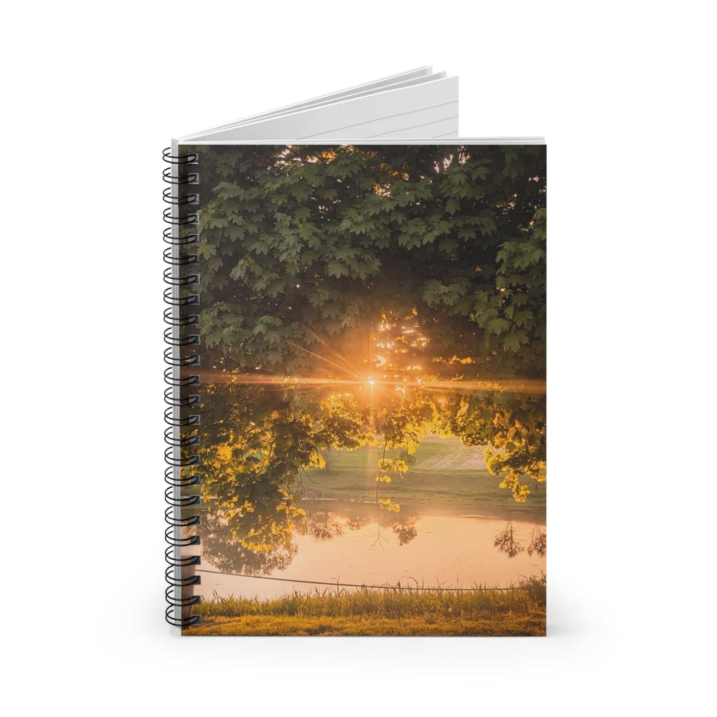 Sunset Pond Spiral Notebook( SP Photography)