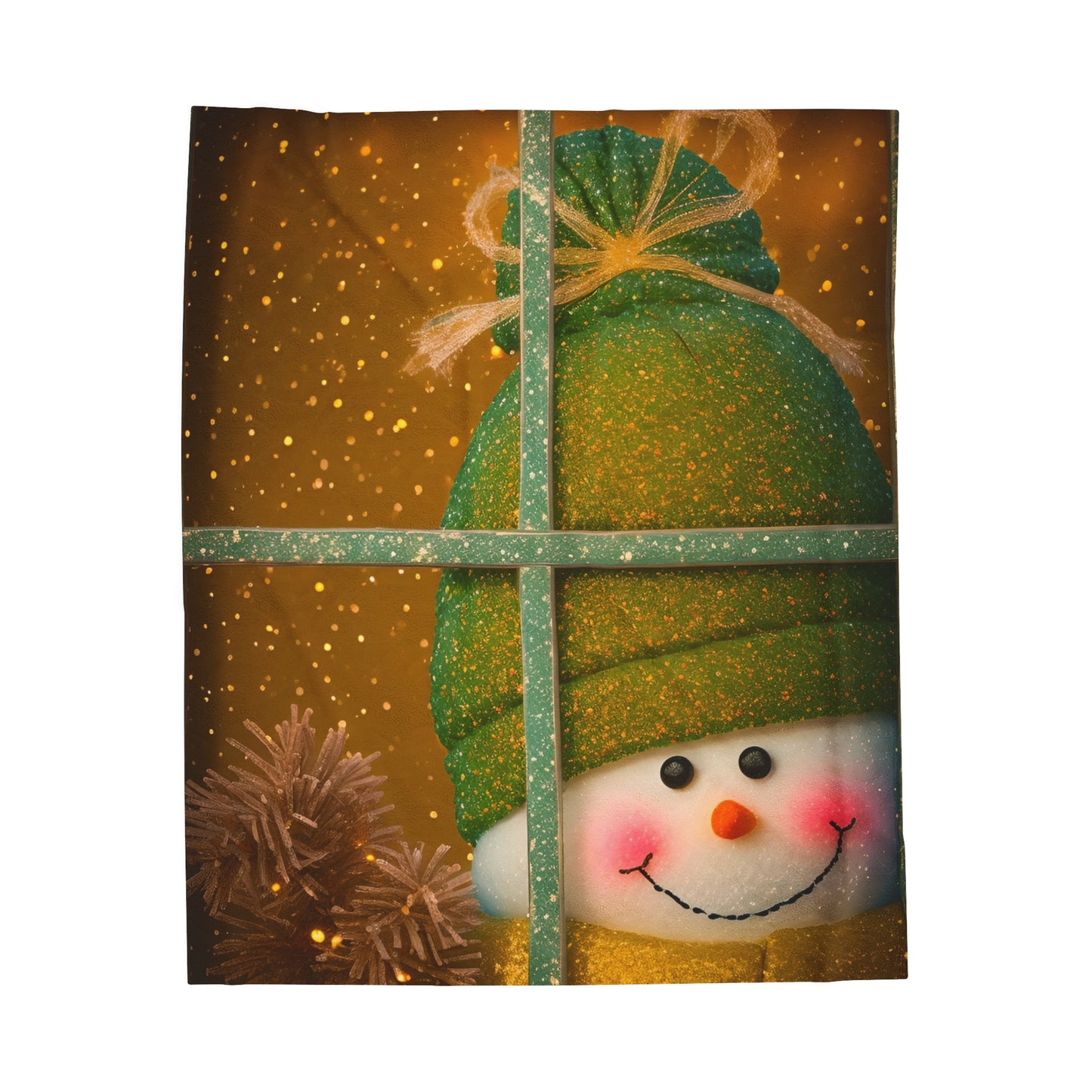 Peek A Boo Snowman Velveteen Plush (SP Photography Collection)