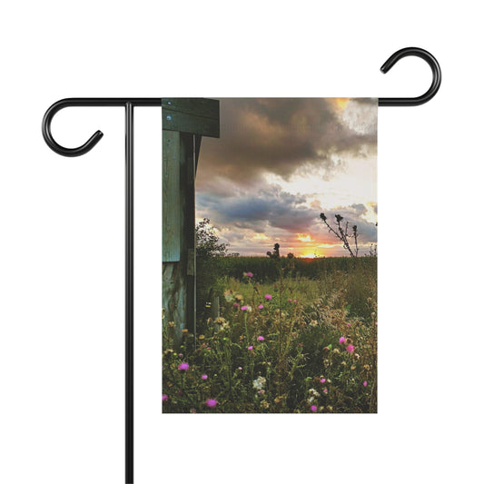 Cloudy Field Flag Garden & House Banner (SP Photography Collection) (Pole not included)